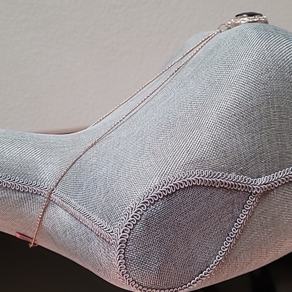 Blue heart necklace NWT - Picture 7 of 9